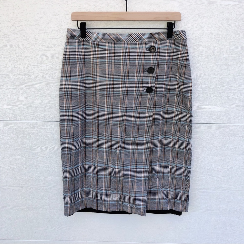 Talbots Plaid Pencil Skirt - Picture 1 of 3